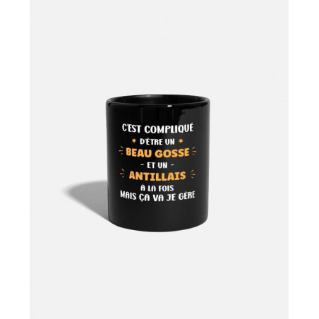 C' est compliqué d'être un beau goss et un antillais à la fois mais ça va je gère